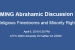 Abrahamic Discussion Series-Religious Freedoms and Minority Rights