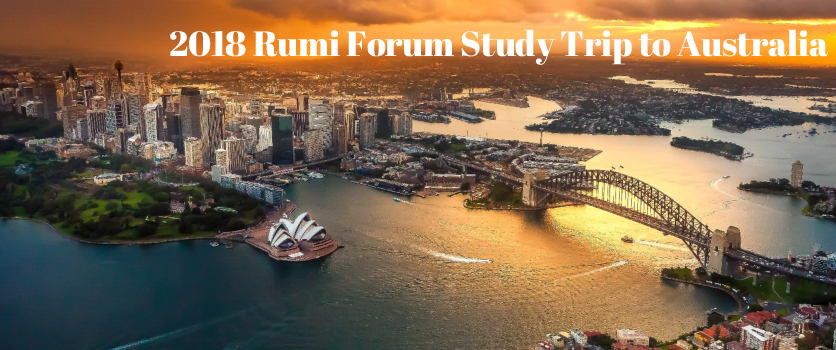 2018 Rumi Forum Study Trip to Australia