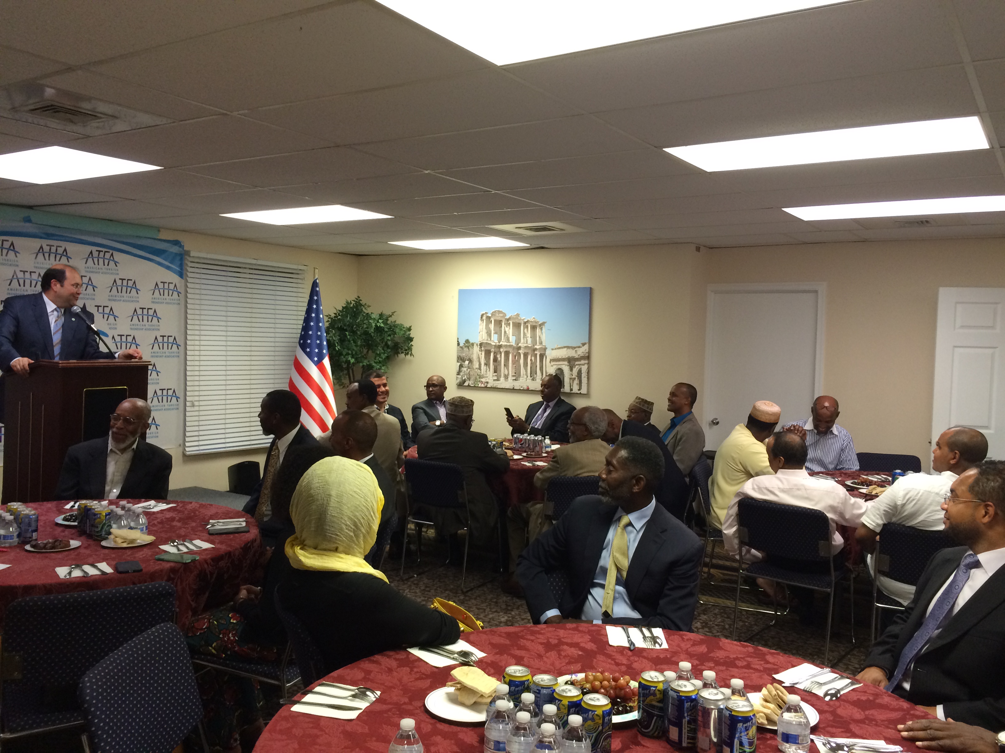 iftar with African-Turkish American Communities #friendship