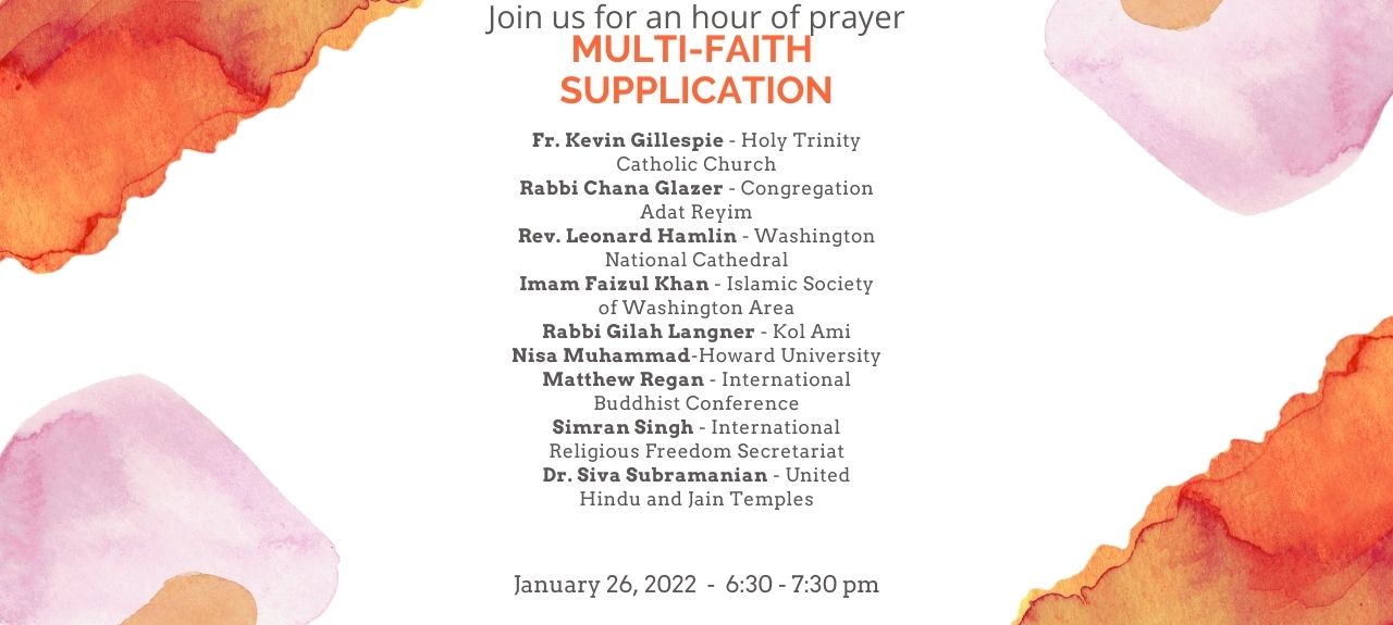 Multi-faith Supplication
